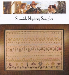 SPANISH MYSTERY SAMPLER CROSS STITCH DESIGN